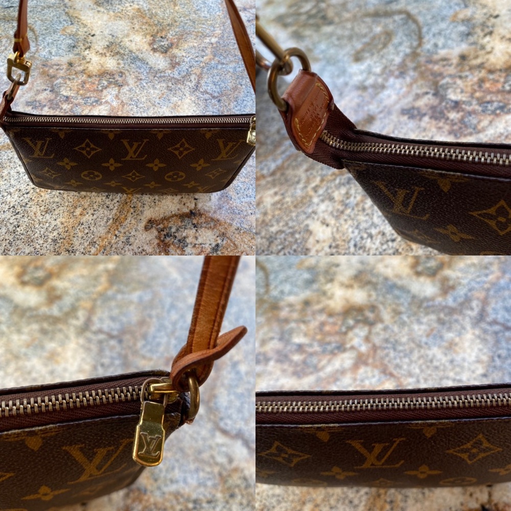 SOLD Louis Vuitton Monogram Pochette Accessoires SD1010 - Picture 6 of 14